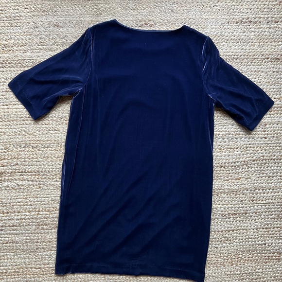 Aritzia Babaton Velvet Dress Deep Purple Size M - Picture 3 of 5